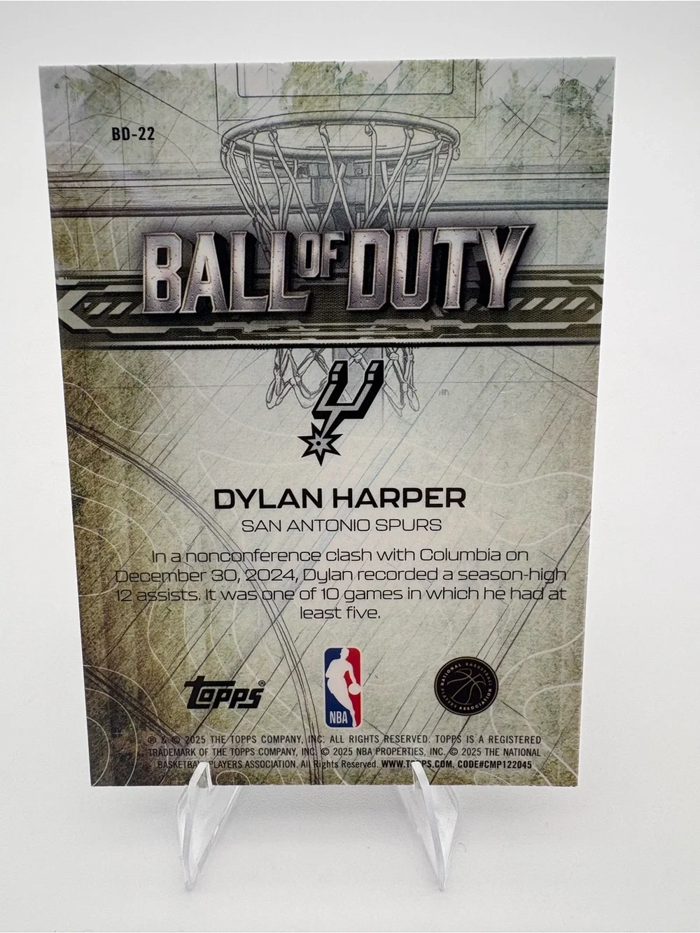 Topps Dylan Harper Spurs 3-Card Rookie Lot ๐ฅ Inserts ๐ฅ - Picture 3 of 7